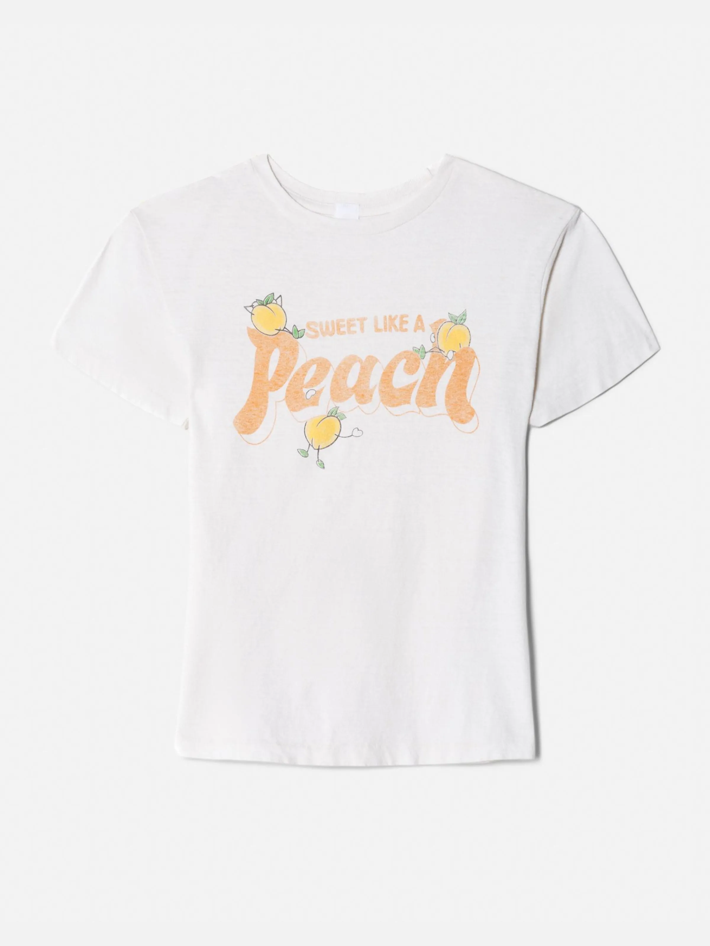 Vintage White Classic Peach T-shirt