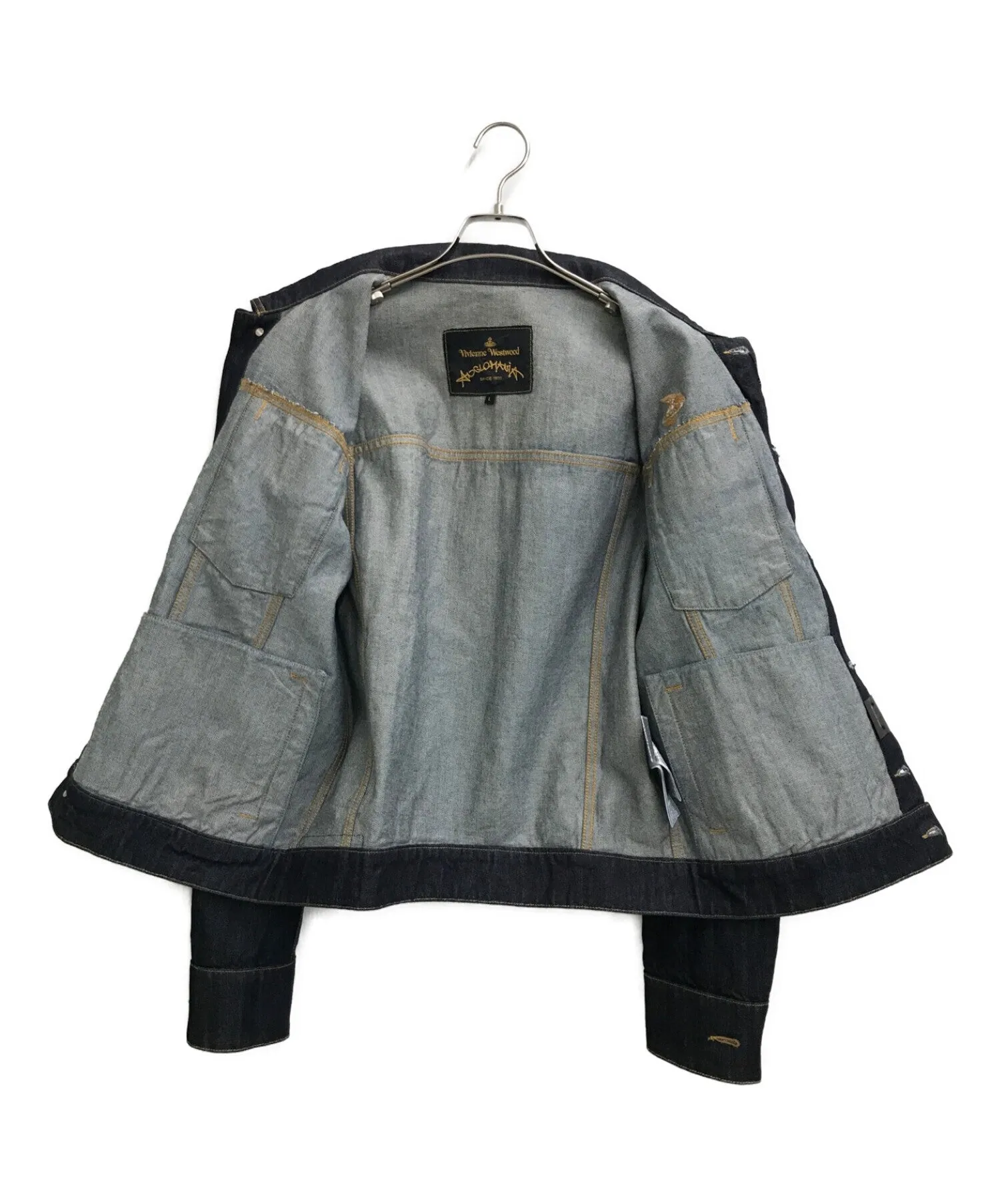 Vivienne Westwood ANGLOMANIA denim jacket for sale - New D.Ace 28010002-10566