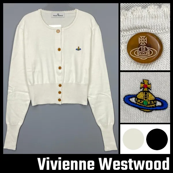 Vivienne Westwood Designer Logo Cardigans