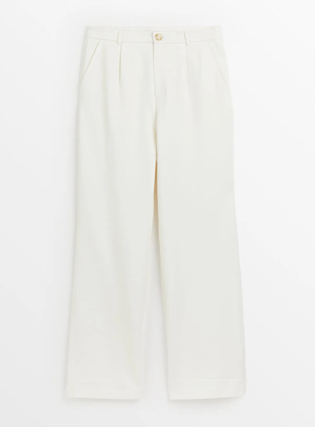 White Smart Trousers