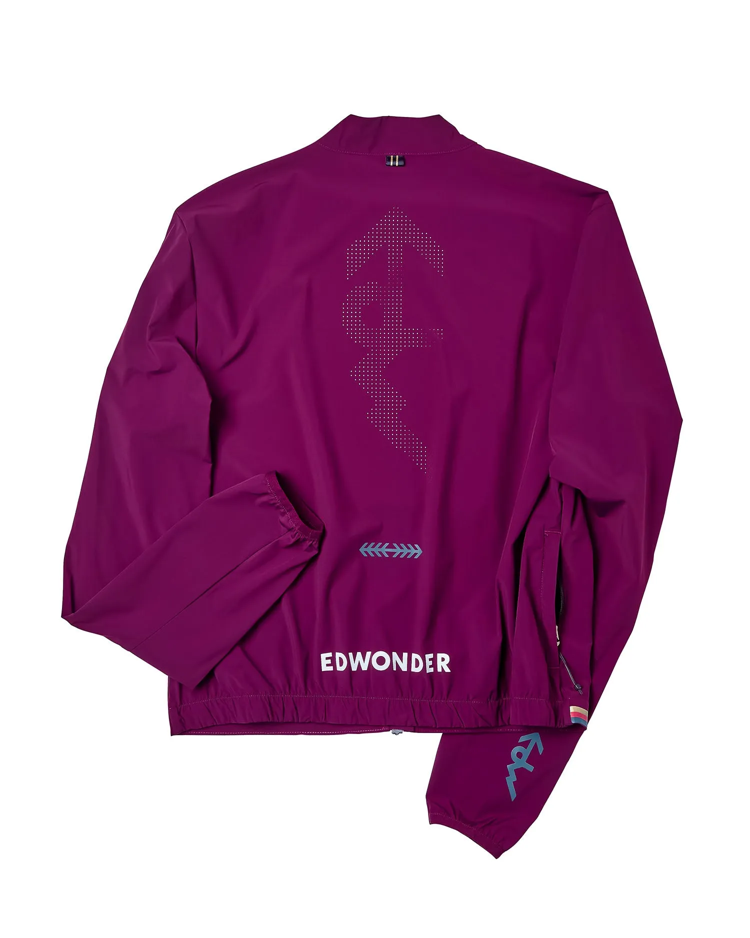 Women's EdW Edition Lightweight Stowable Jacket in Wine Berry