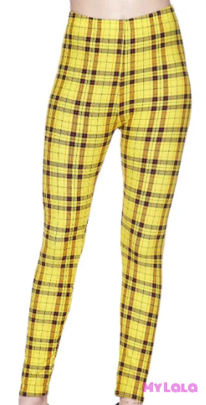 Yellow and Black Plaid Operating System