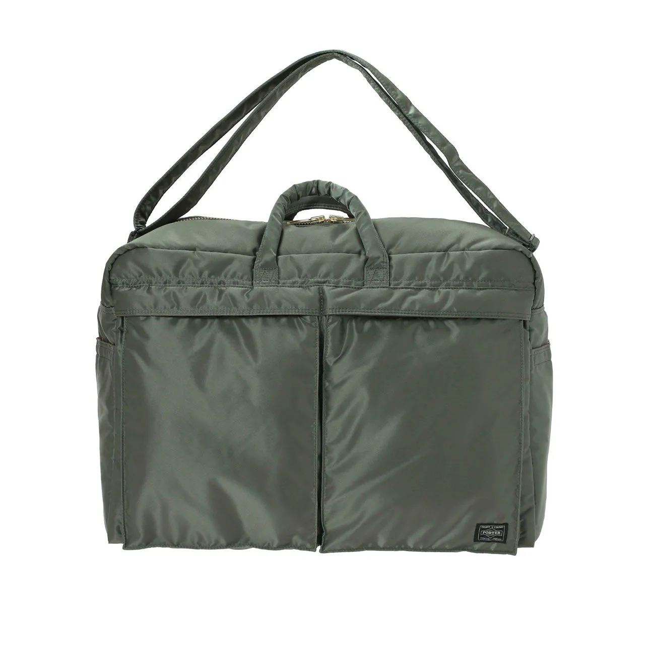 Yoshida Tanker 2Way Duffle Bag S (Green) by Porter