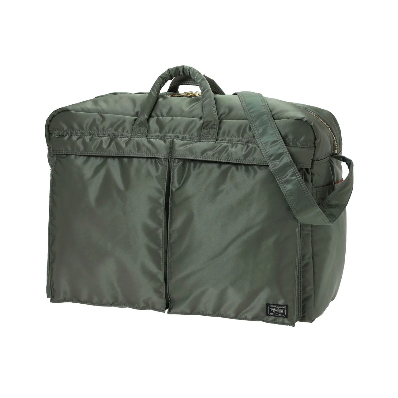 Yoshida Tanker 2Way Duffle Bag S (Green) by Porter